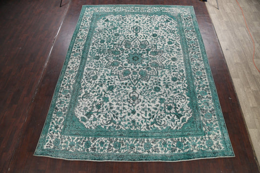 Over-dyed Tabriz Persian Area Rug 10x13