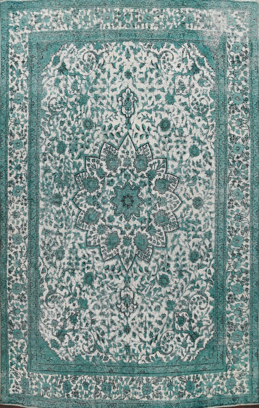 Over-dyed Tabriz Persian Area Rug 10x13