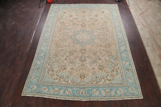 Floral Kashan Persian Area Rug 10x13