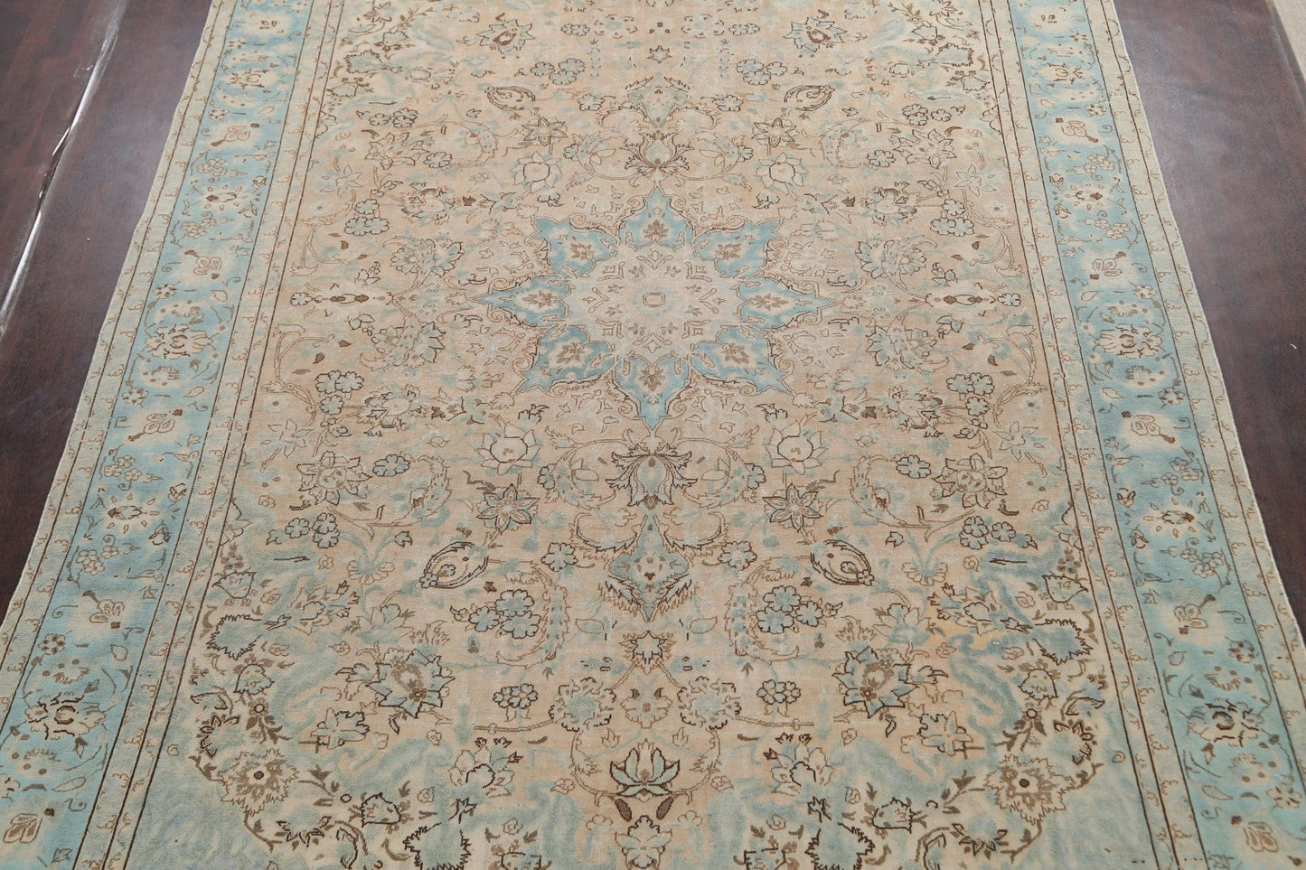 Floral Kashan Persian Area Rug 10x13