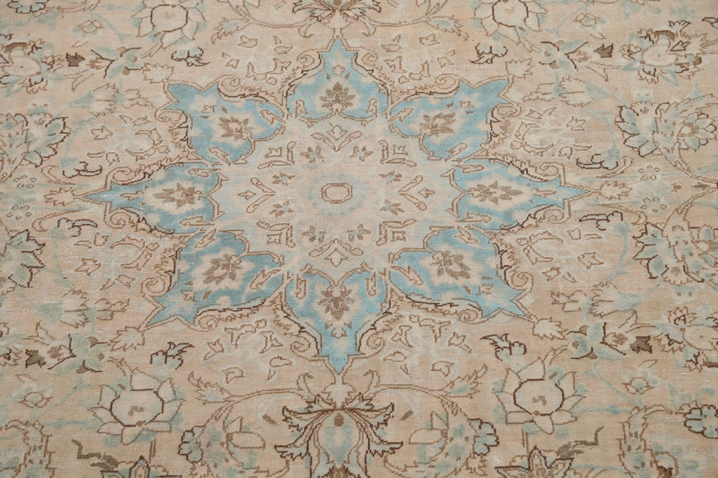 Floral Kashan Persian Area Rug 10x13