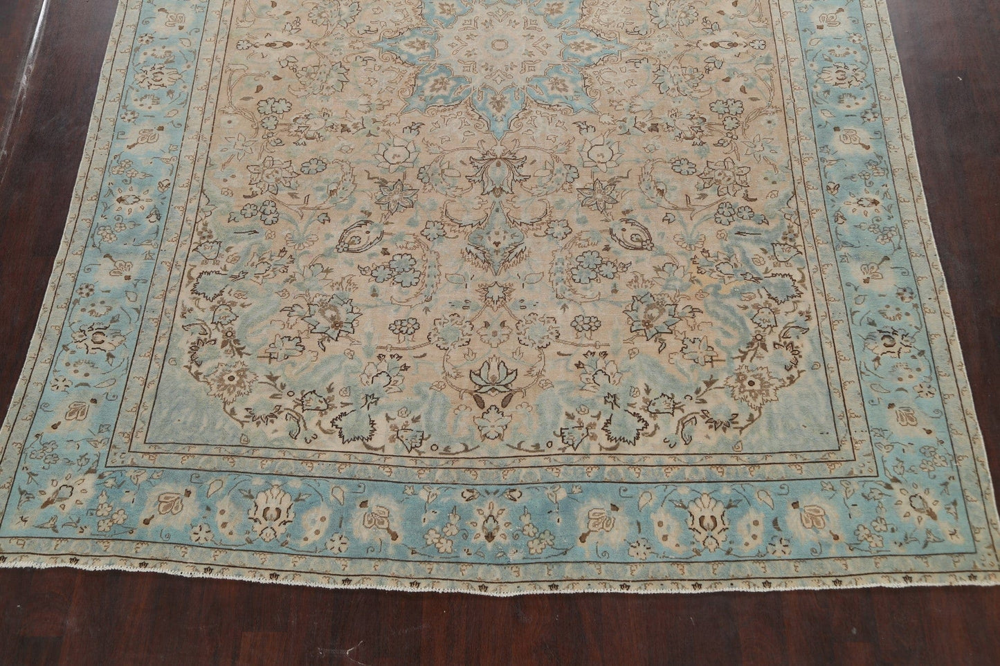 Floral Kashan Persian Area Rug 10x13