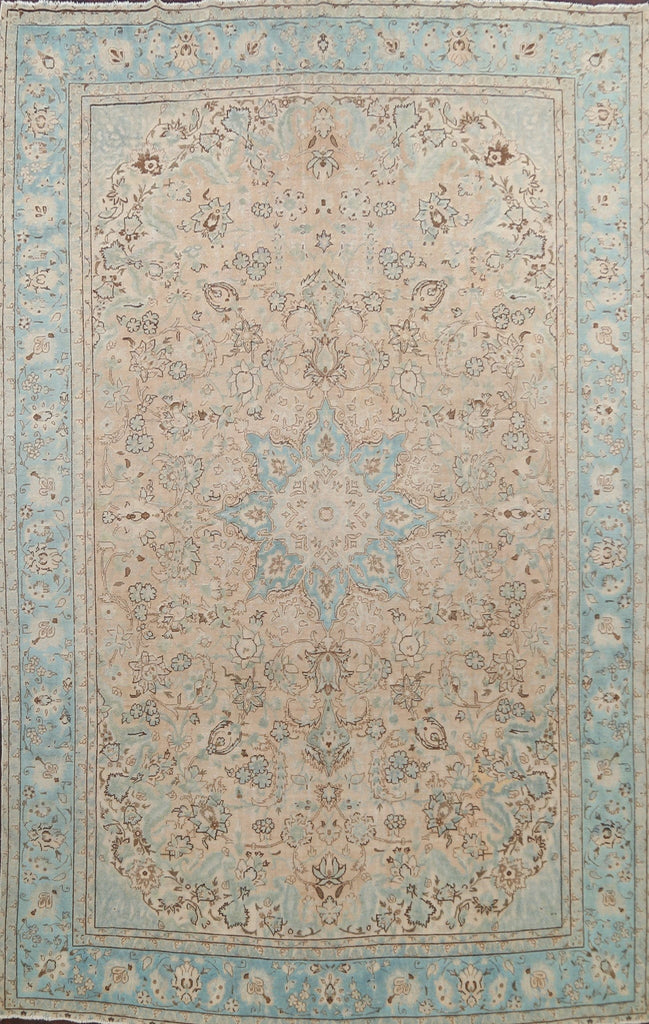 Floral Kashan Persian Area Rug 10x13