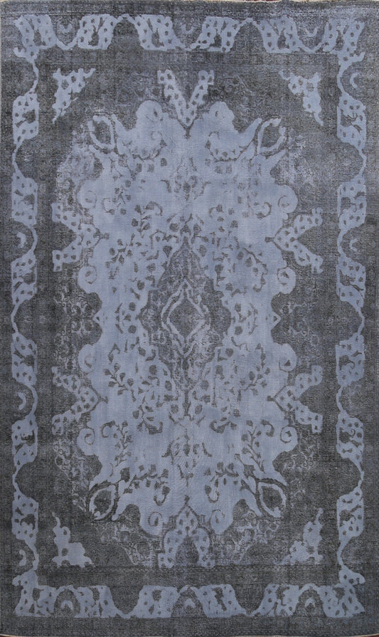 Over-dyed Tabriz Persian Area Rug 9x12