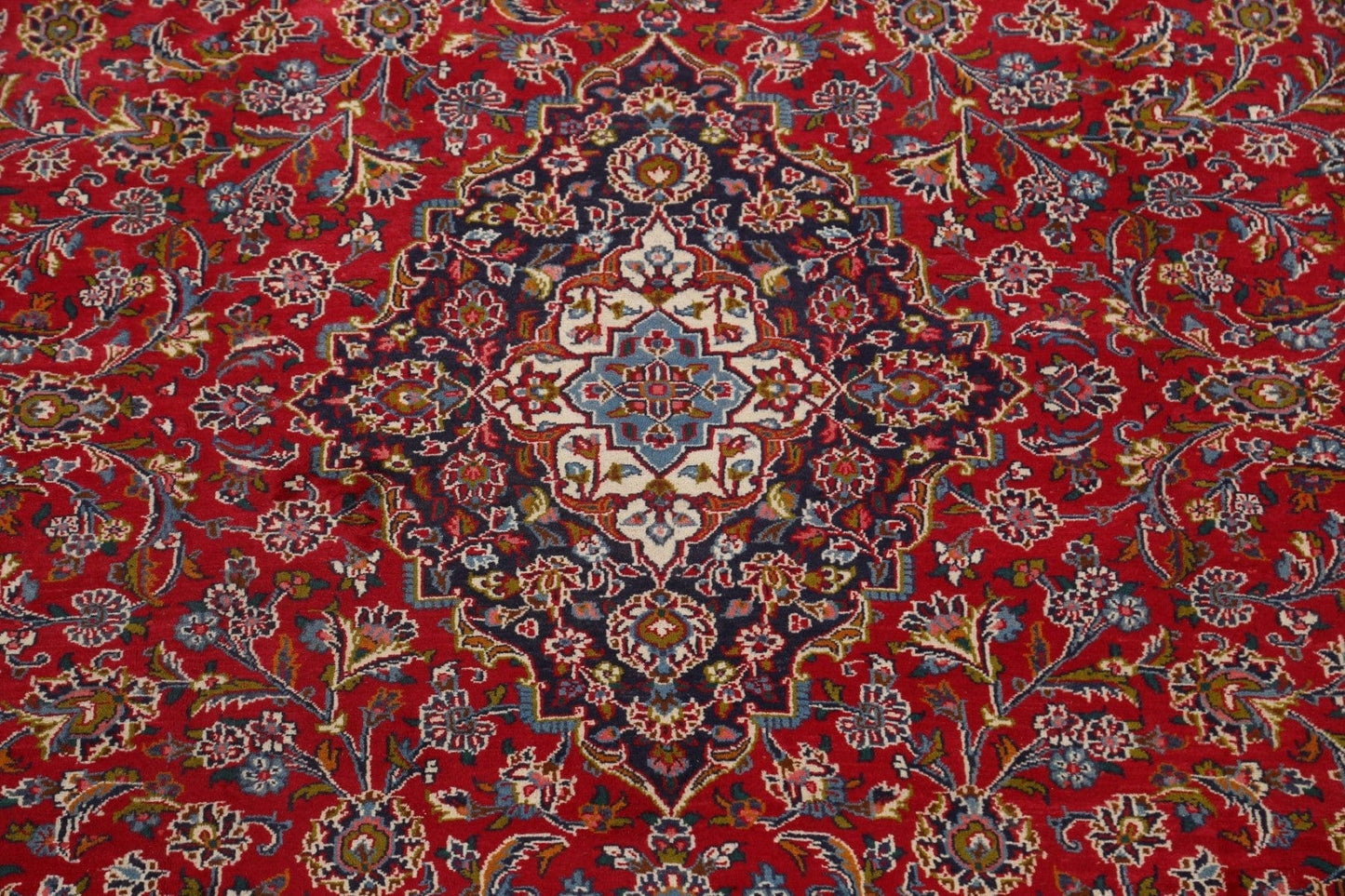 Traditional Mashad Persian Area Rug 10x13