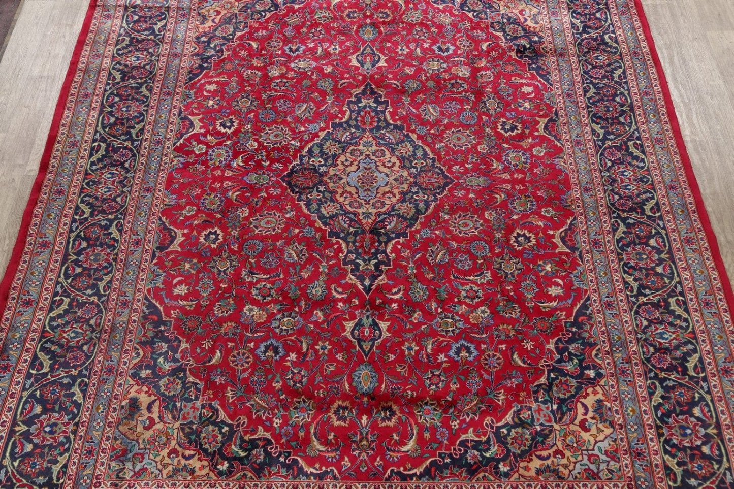 Traditional Kashmar Persian Area Rug 10x13