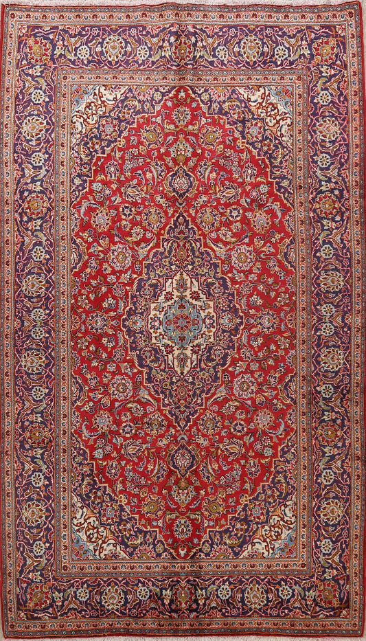 Traditional Kashan Persian Area Rug 7x10