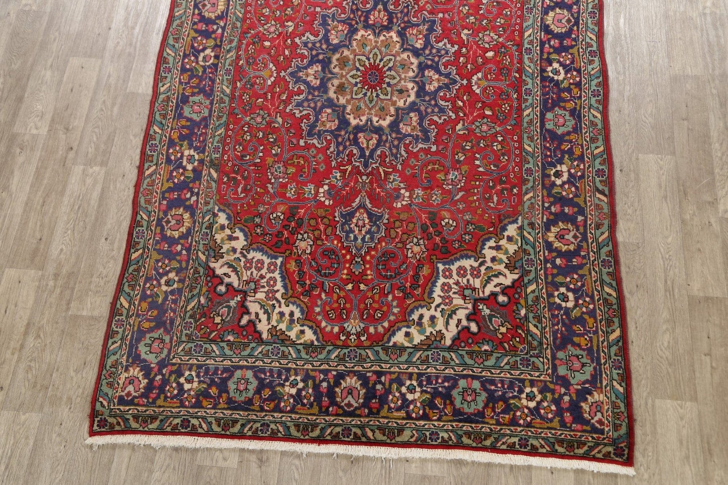 Floral Tabriz Persian Area Rug 6x10