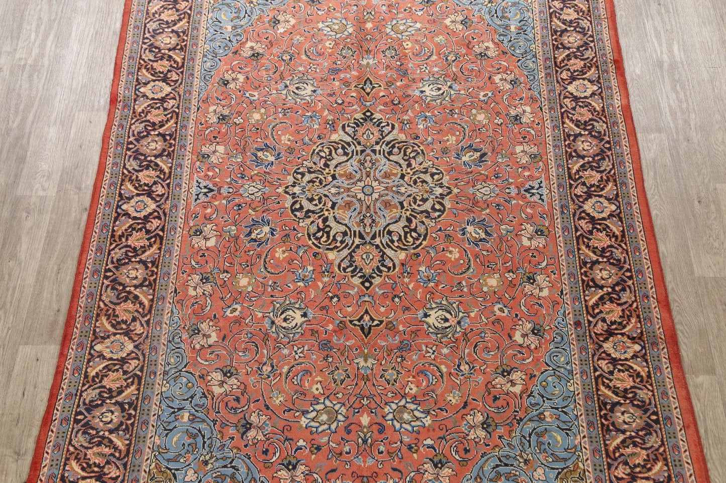 Floral Sarouk Persian Area Rug 7x10