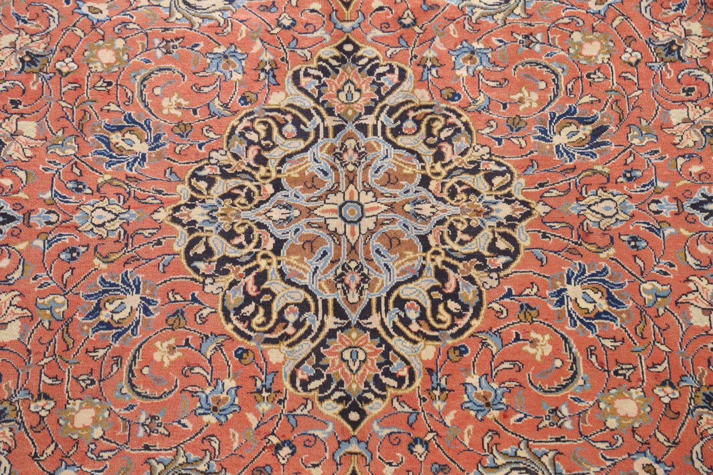 Floral Sarouk Persian Area Rug 7x10