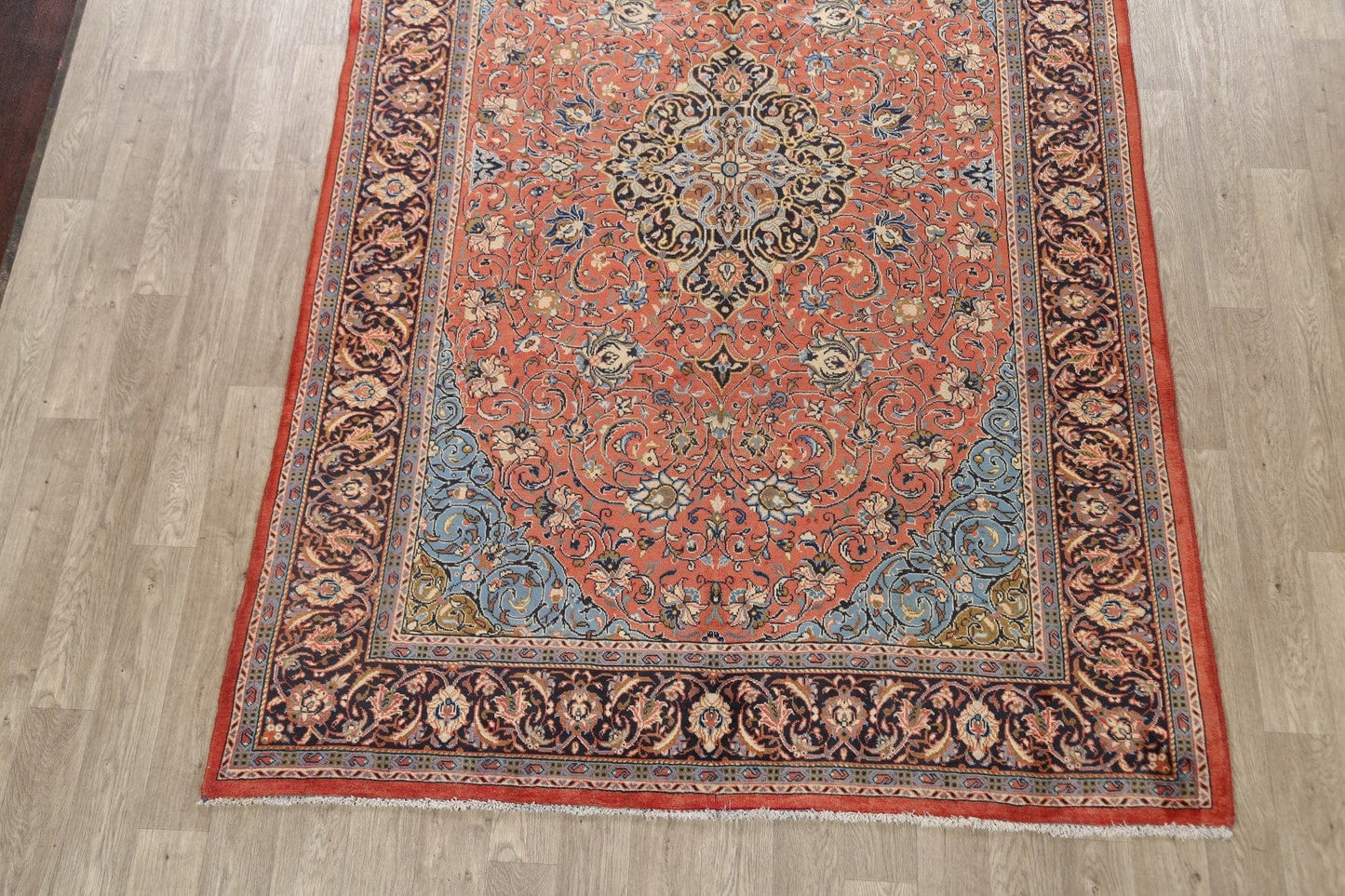 Floral Sarouk Persian Area Rug 7x10