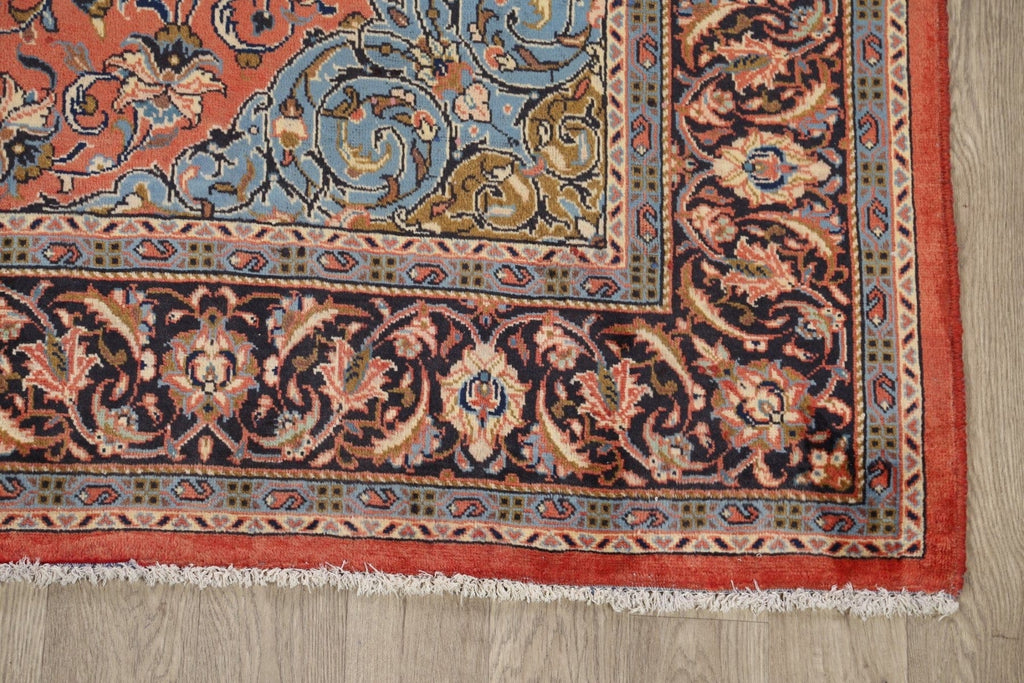 Floral Sarouk Persian Area Rug 7x10