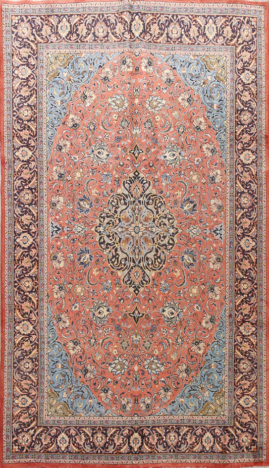 Floral Sarouk Persian Area Rug 7x10