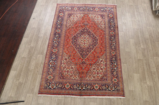 Geometric Tabriz Persian Area Rug 6x10