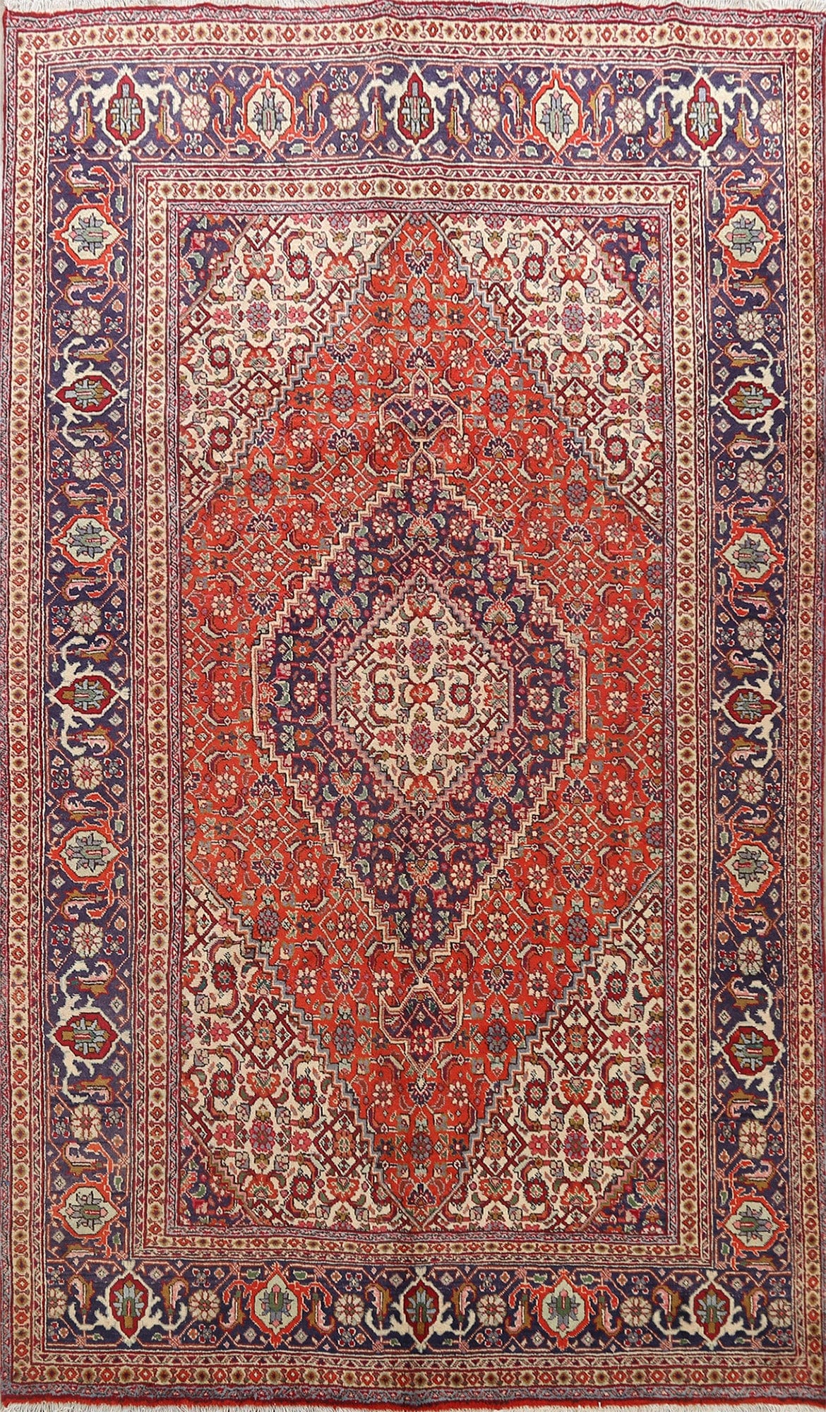 Geometric Tabriz Persian Area Rug 6x10