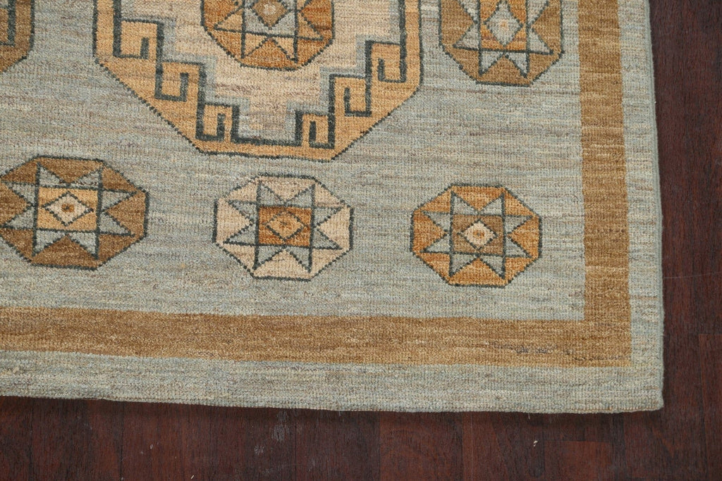 Modern Geometric Gabbeh Kashkoli Oriental Area Rug 8x10