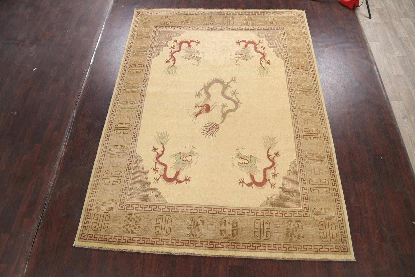 Animal PIctorial Gabbeh Kashkoli Oriental Area Rug 8x11