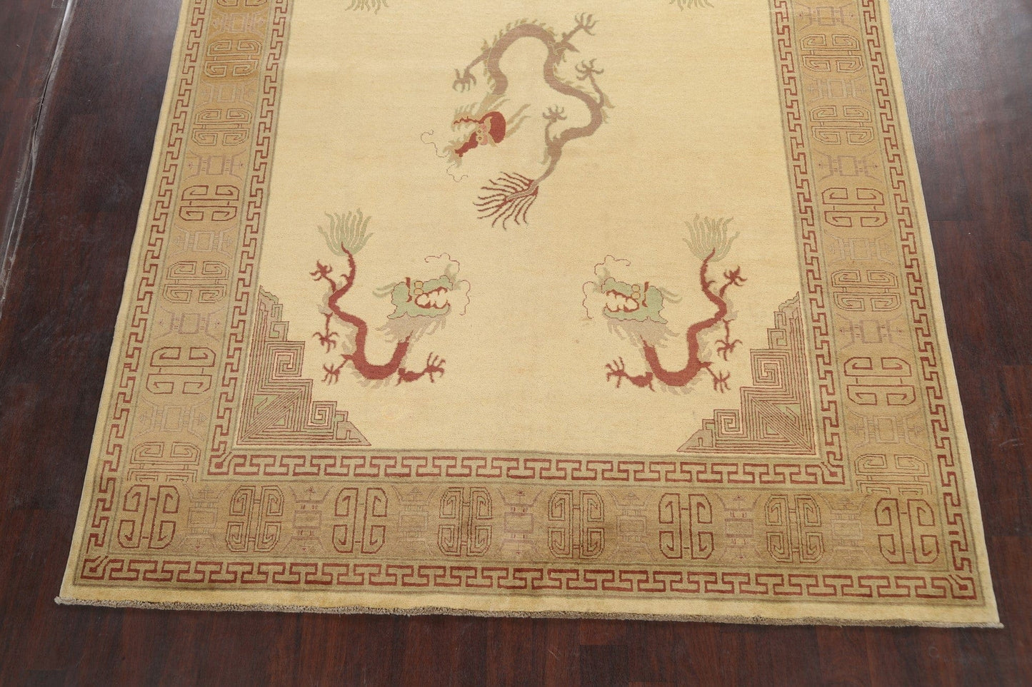 Animal PIctorial Gabbeh Kashkoli Oriental Area Rug 8x11