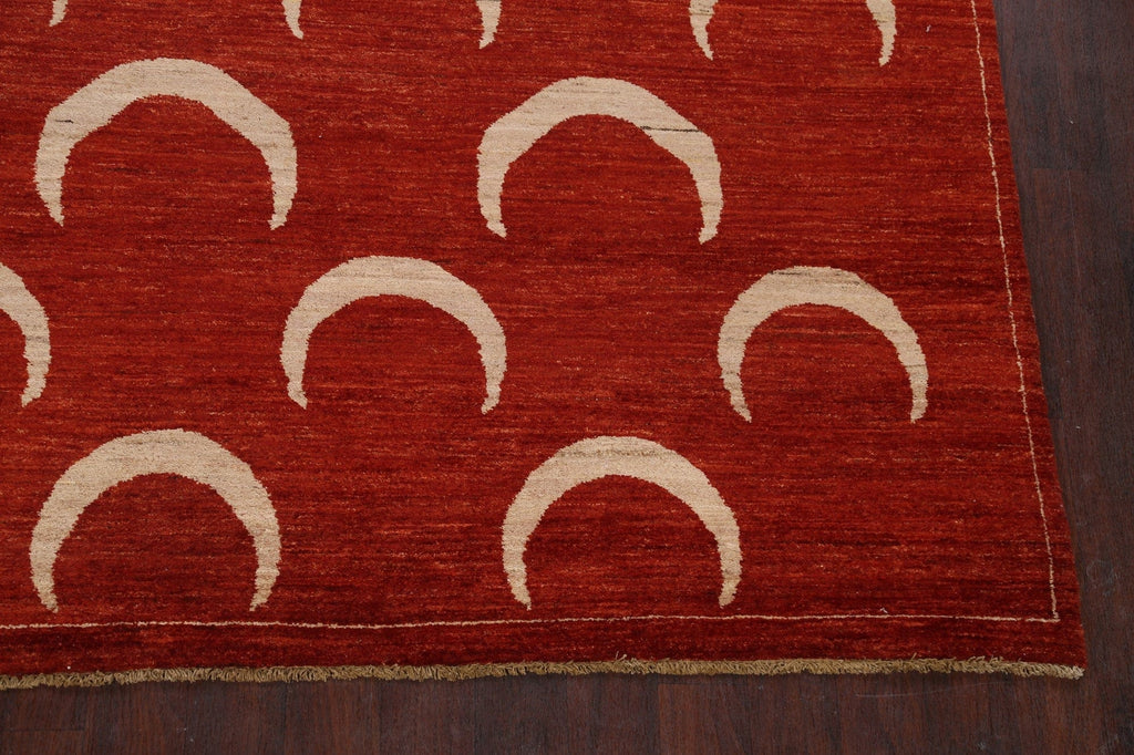 Modern Gabbeh Kashkoli Oriental Area Rug 8x10