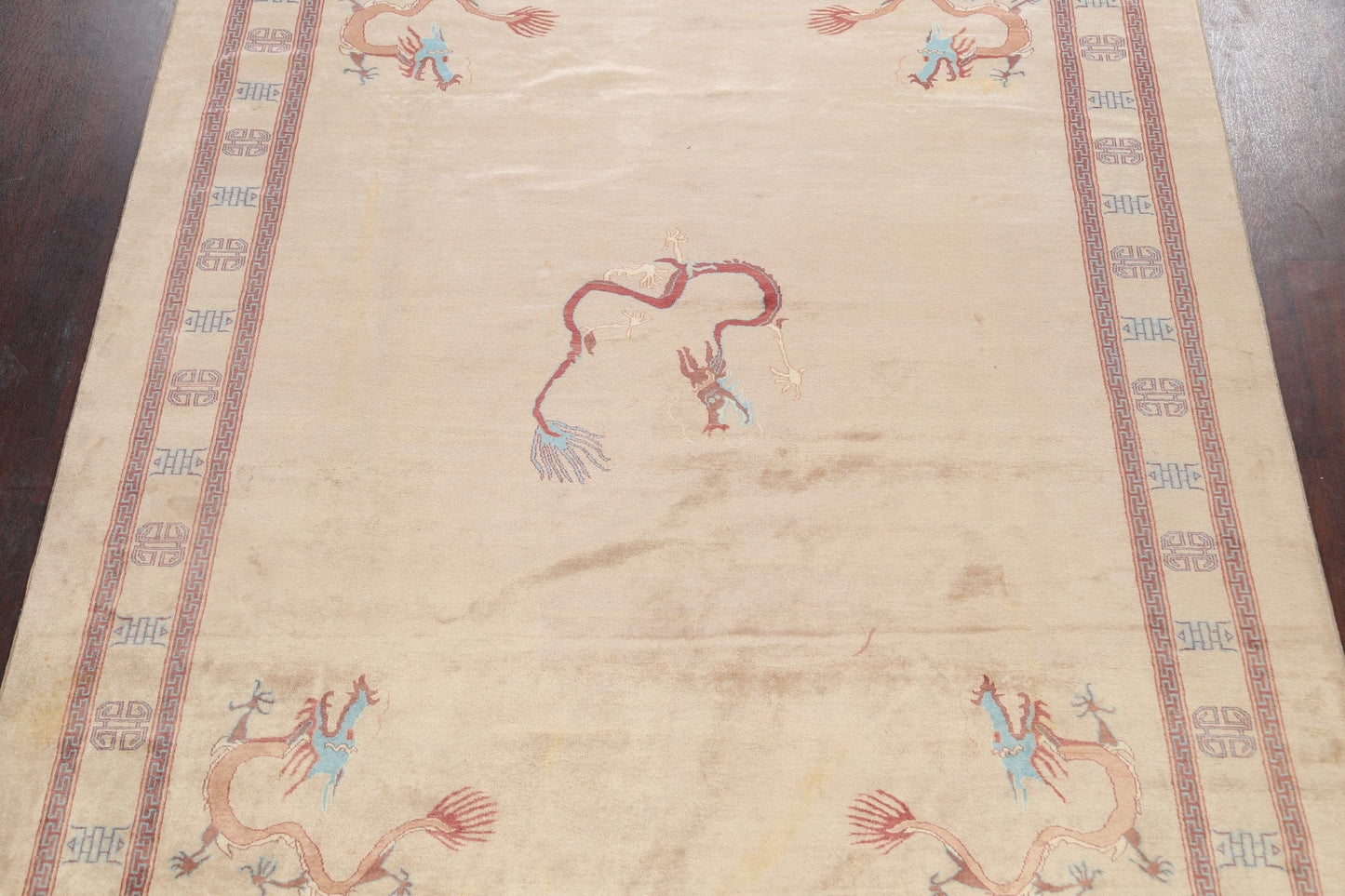 Animal Pictorial Gabbeh Kashkoli Oriental Area Rug 8x9