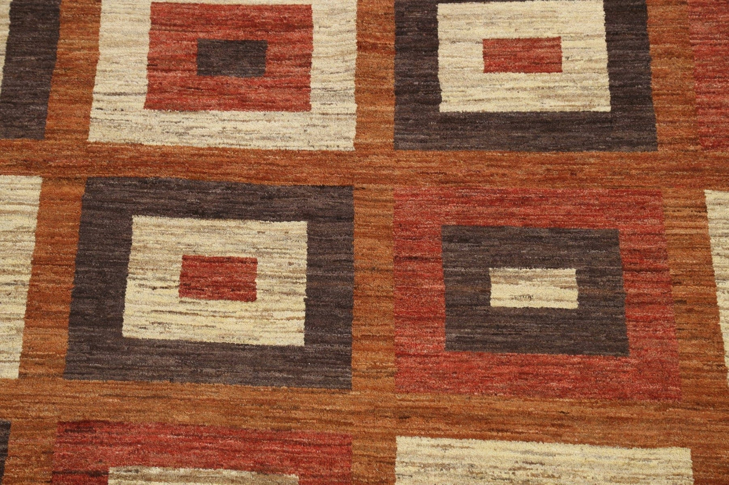 Geometric Gabbeh Kashkoli Oriental Area Rug 8x11