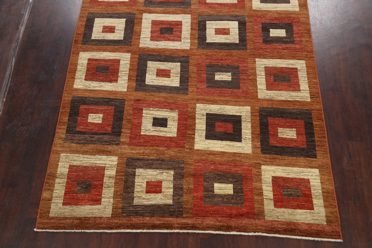 Geometric Gabbeh Kashkoli Oriental Area Rug 8x11