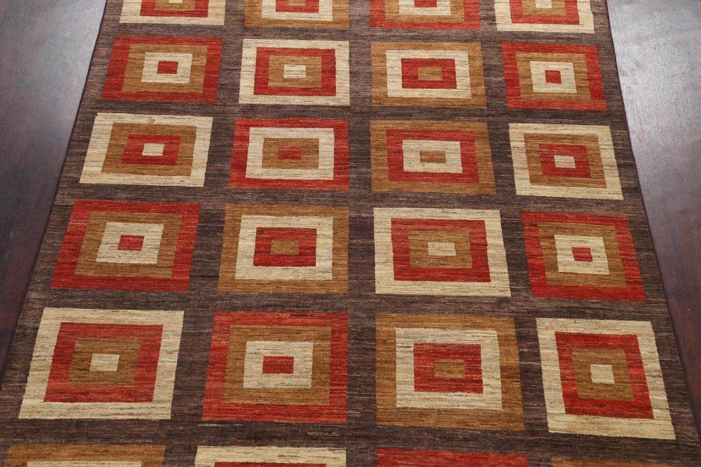 Geometric Gabbeh Kashkoli Oriental Area Rug 8x10