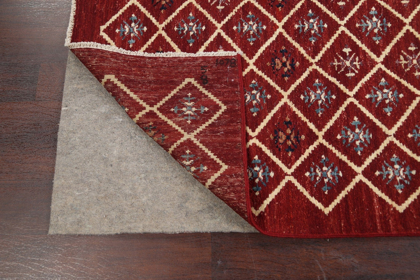 Modern Geometric Gabbeh Kashkoli Oriental Area Rug 8x10