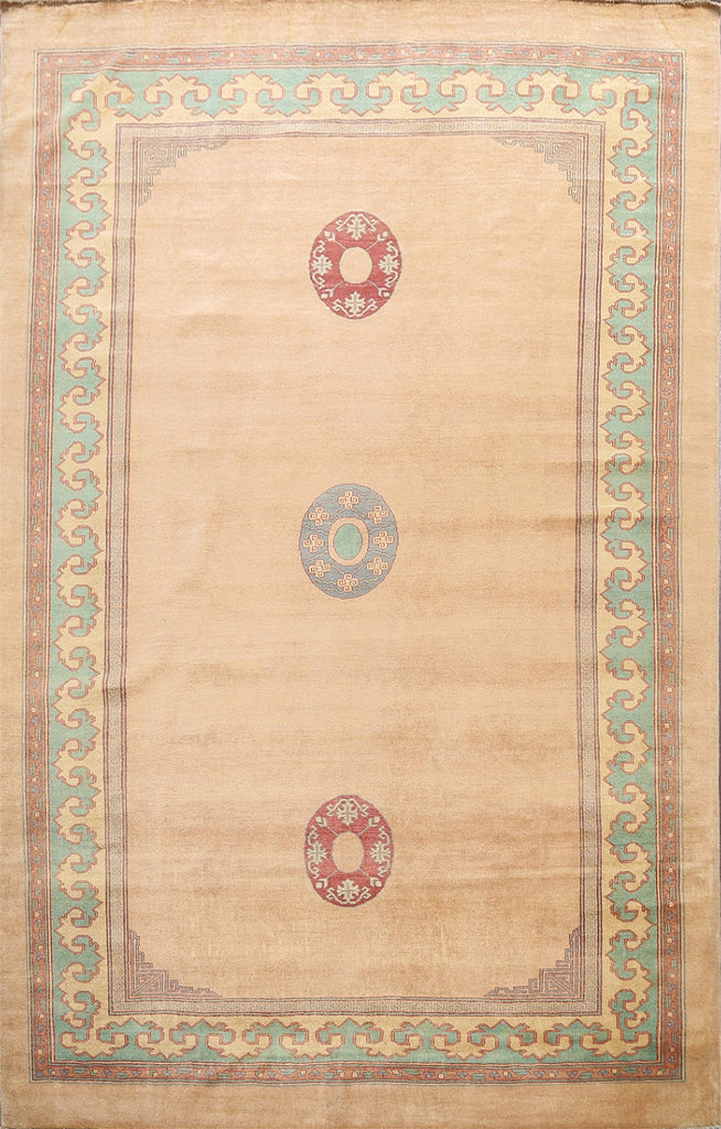 Modern Geometric Gabbeh Kashkoli Oriental Area Rug 8x10