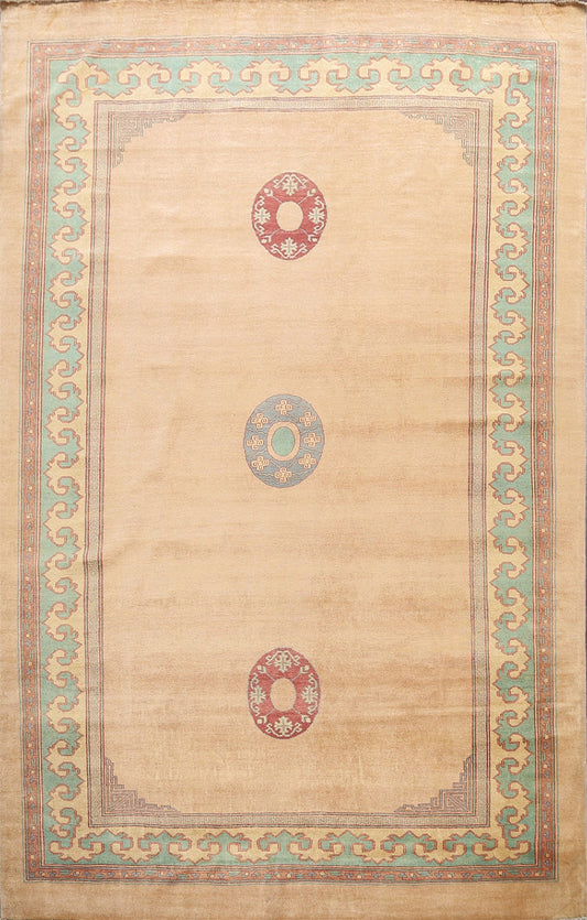 Modern Geometric Gabbeh Kashkoli Oriental Area Rug 8x10