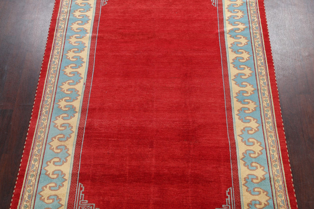 Modern Gabbeh Kashkoli Oriental Area Rug 7x10