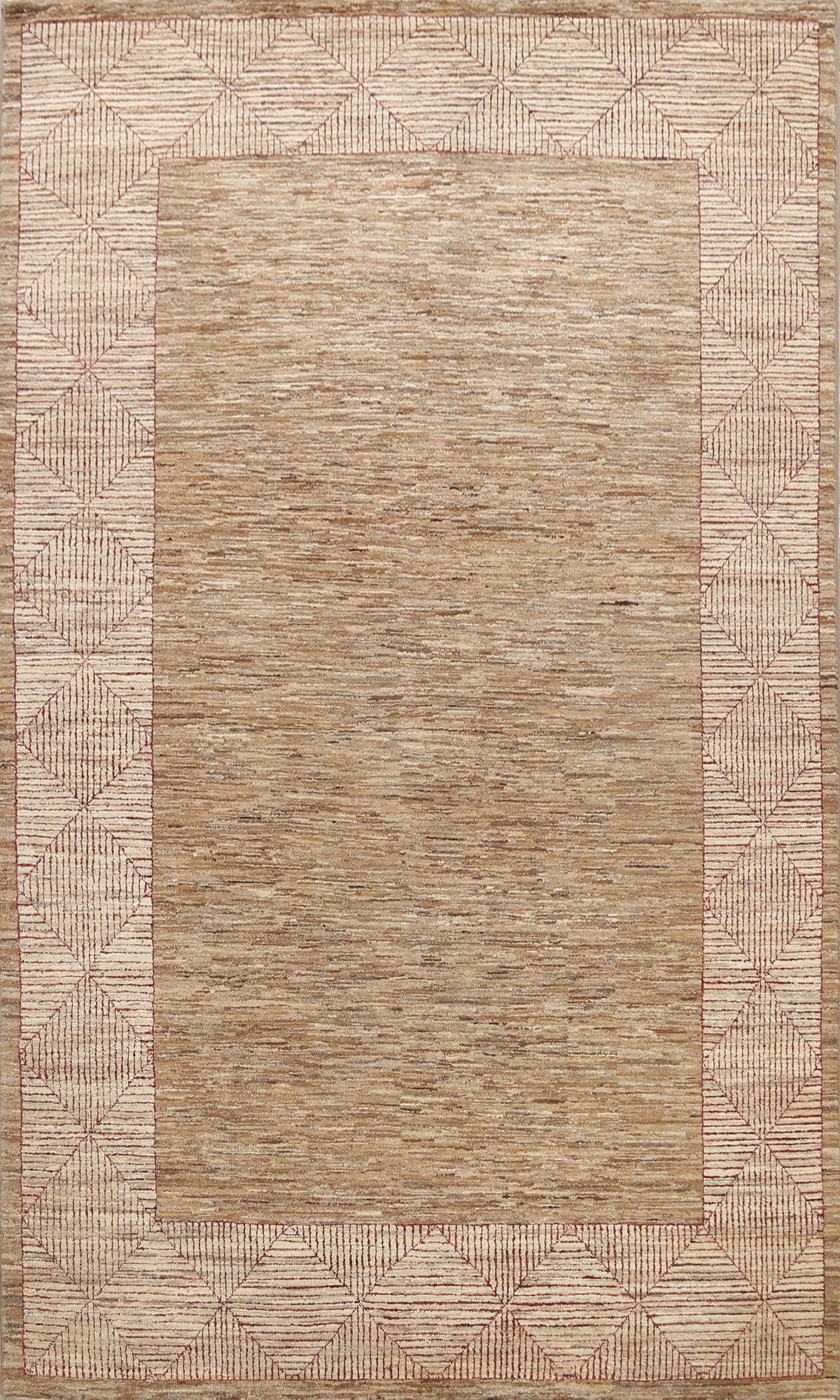 Modern Gabbeh Kashkoli Oriental Area Rug 7x10