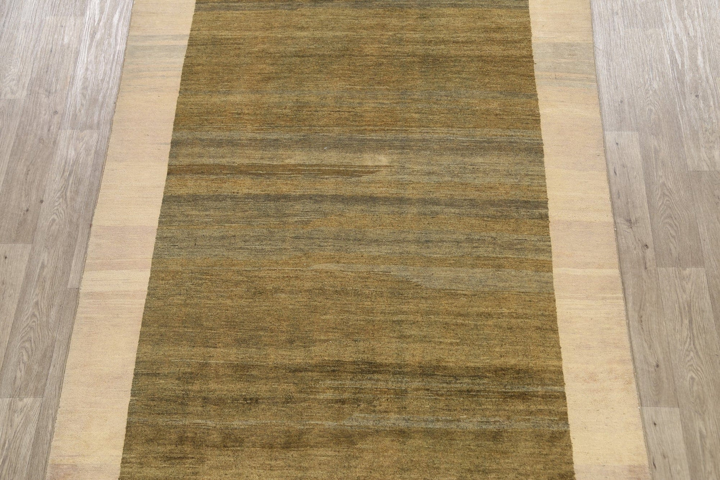 Modern Gabbeh Kashkoli Oriental Area Rug 6x9