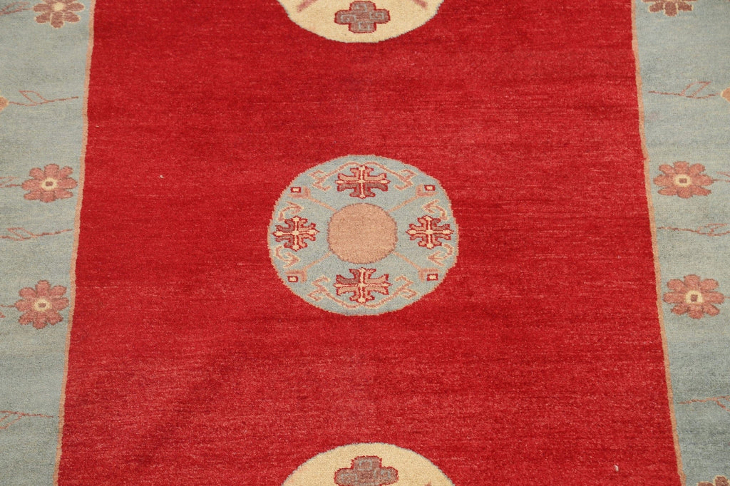 Modern Gabbeh Kashkoli Oriental Area Rug 5x8