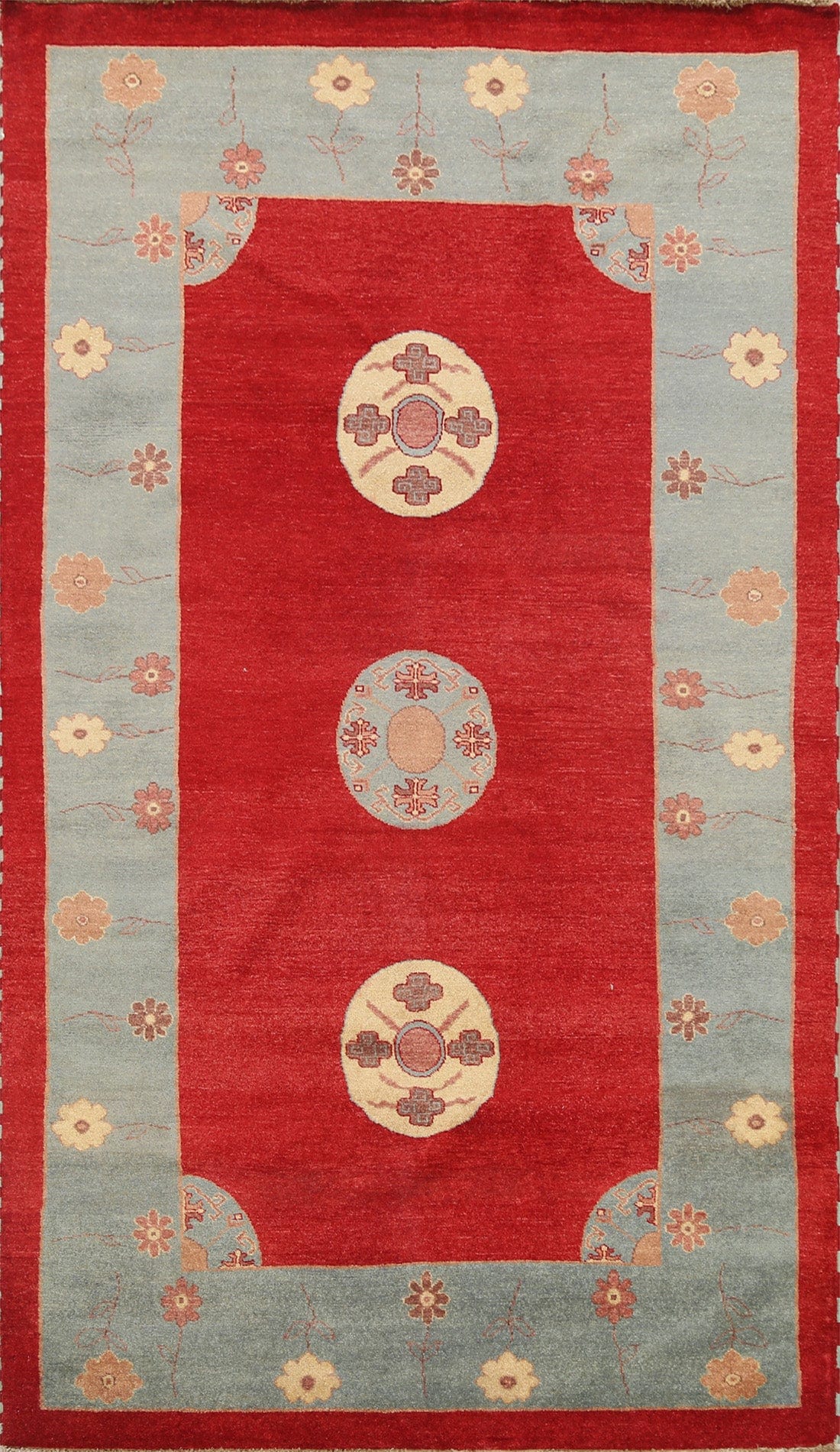 Modern Gabbeh Kashkoli Oriental Area Rug 5x8