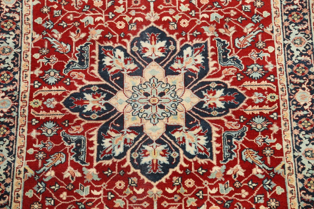 Vegetable Dye Heriz Serapi Oriental Area Rug 4x6