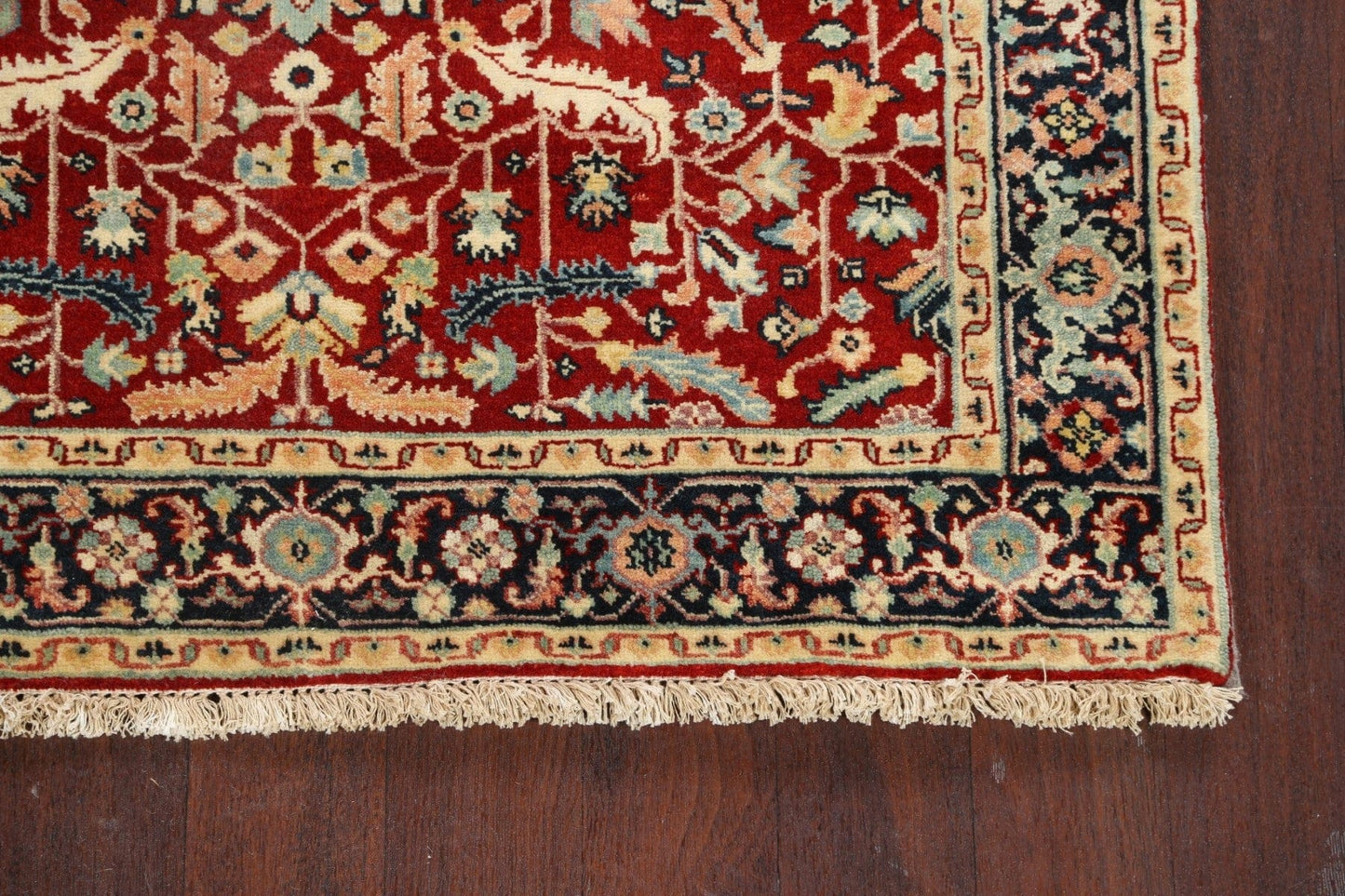 Vegetable Dye Heriz Serapi Oriental Area Rug 4x6