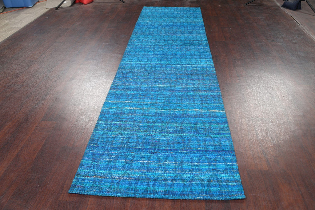 Modern Indian Oriental Runner Rug 3x12