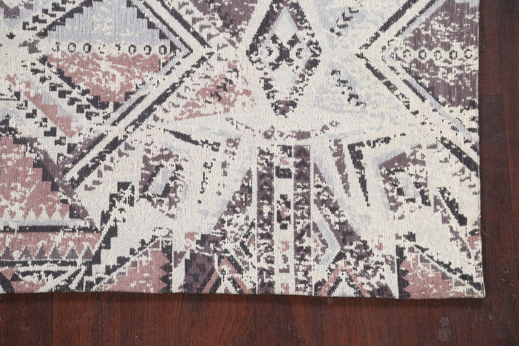 Abstract Modern Oriental Area Rug 5x7