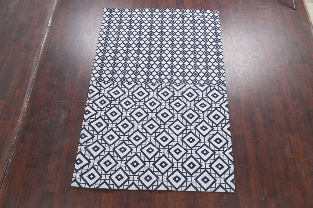 Geometric Modern Oriental Area Rug 6x8