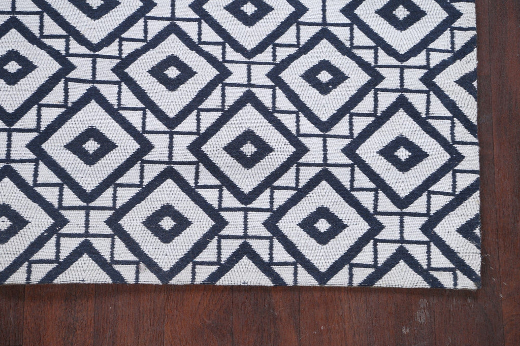 Geometric Modern Oriental Area Rug 6x8