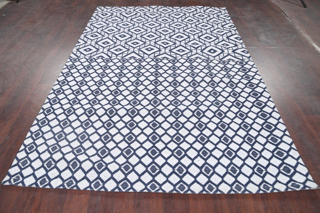 Geometric Modern Oriental Area Rug 6x8