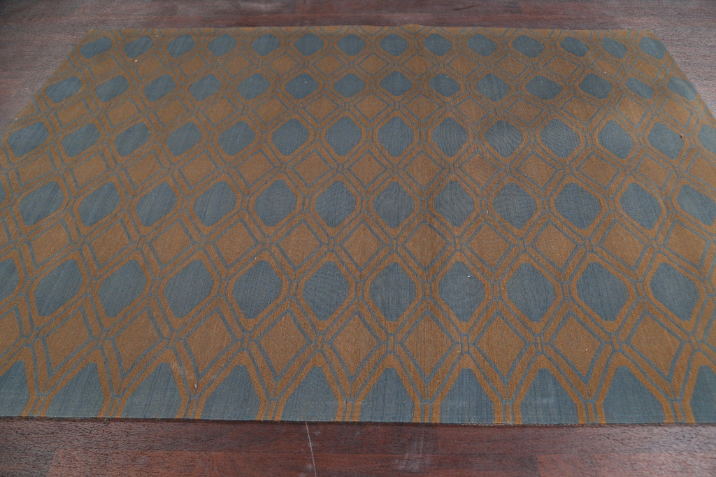 Geometric Modern Oriental Area Rug 6x8