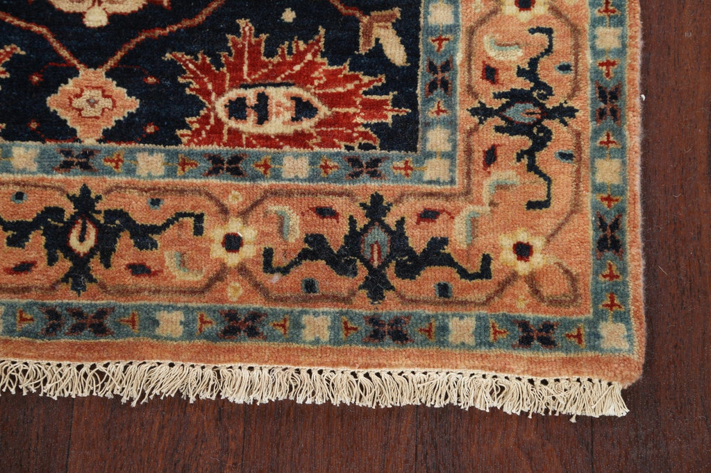 Vegetable Dye Heriz Serapi Oriental Runner Rug 3x10