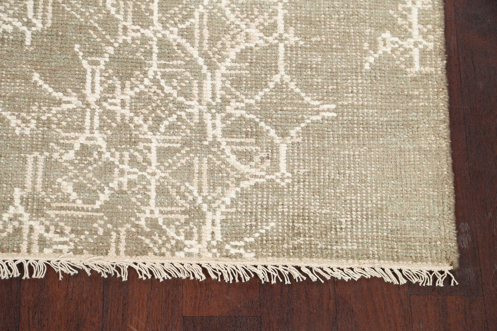 Distressed Modern Oriental Area Rug 5x8