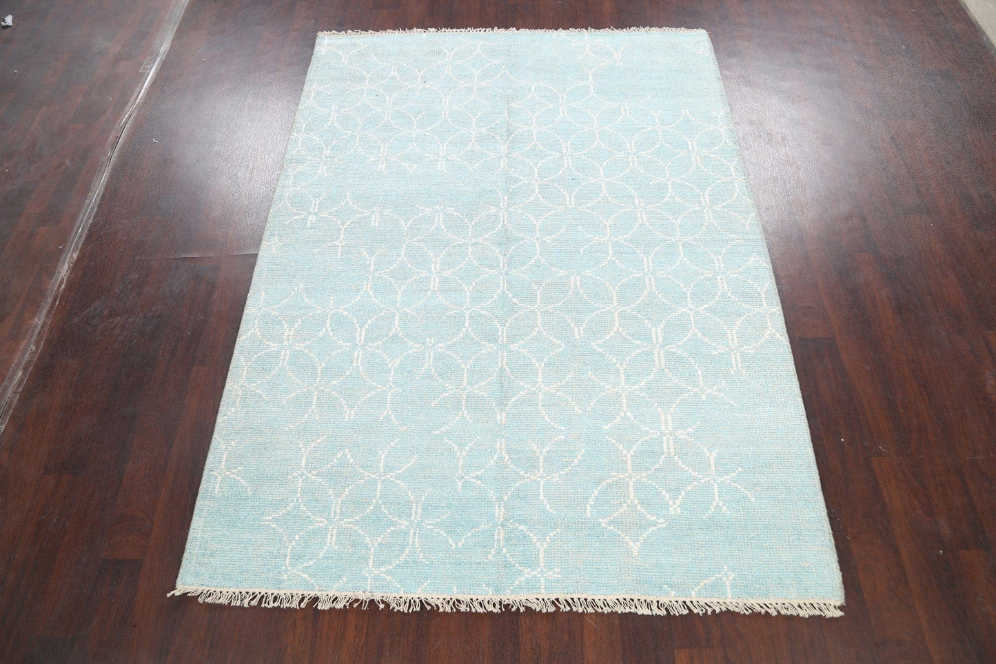 Geometric Modern Oriental Area Rug 6x8