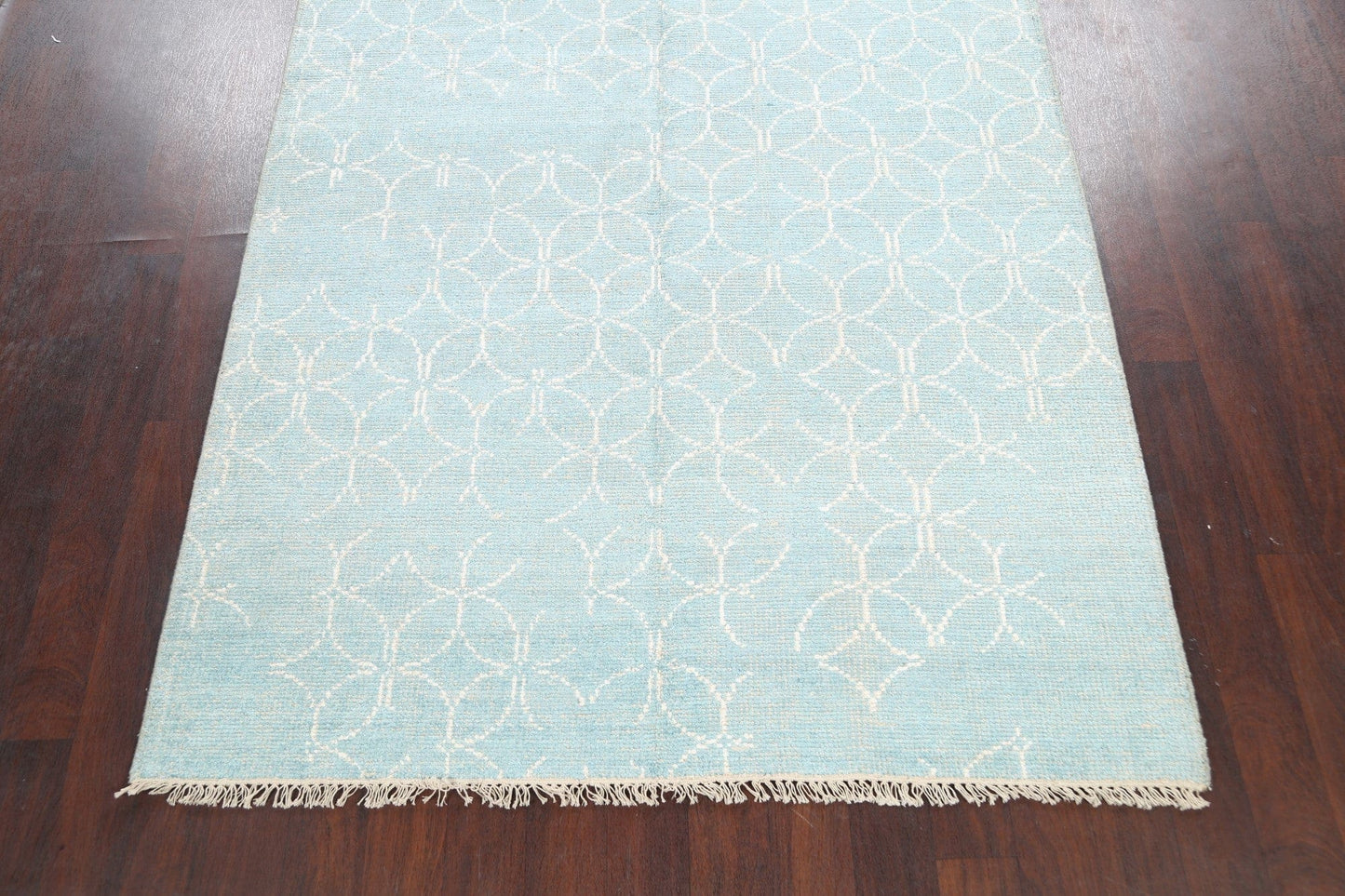 Geometric Modern Oriental Area Rug 6x8