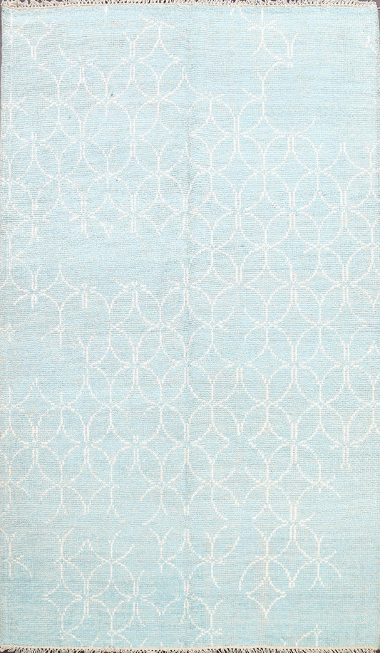 Geometric Modern Oriental Area Rug 6x8