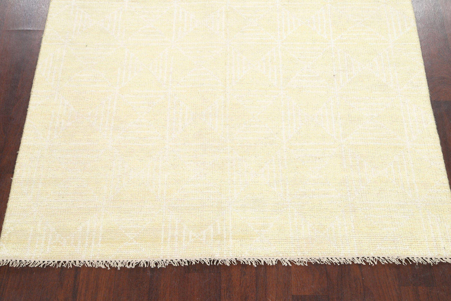 Geometric Modern Oriental Area Rug 6x8