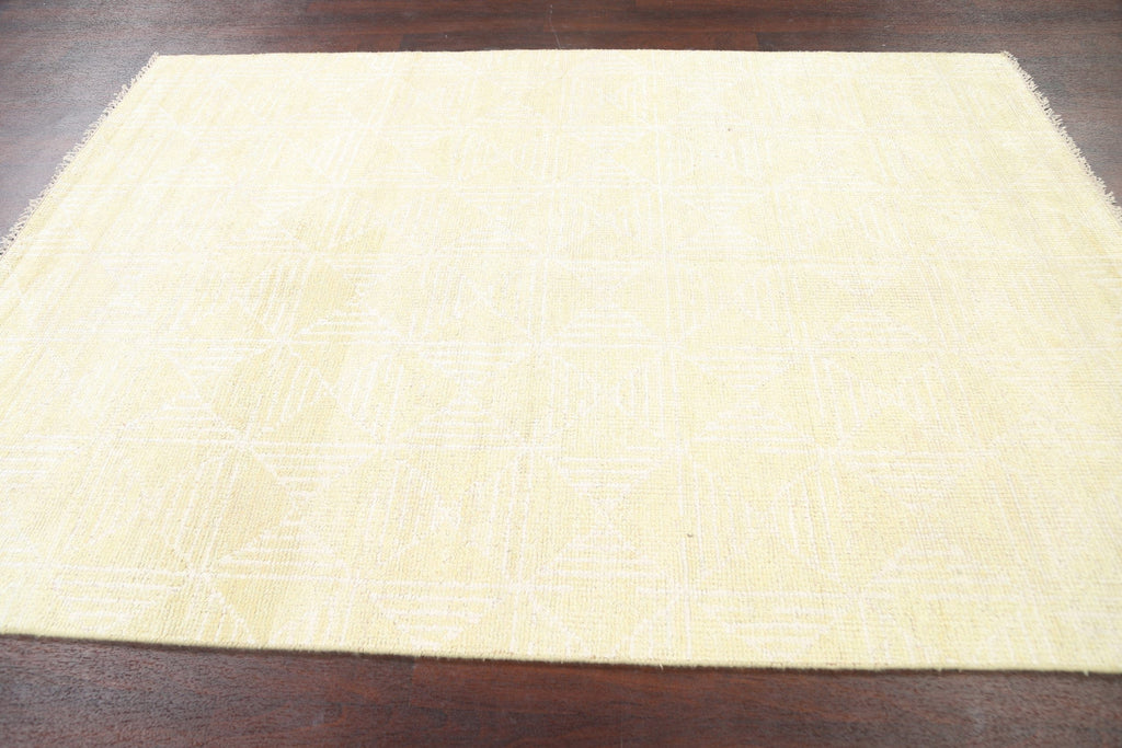 Geometric Modern Oriental Area Rug 6x8